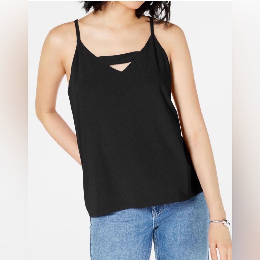Bar III‎ Black Camisole Top